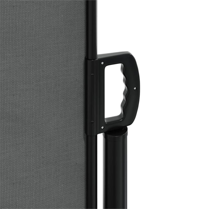 vidaXL Retractable Side Awning in Anthracite