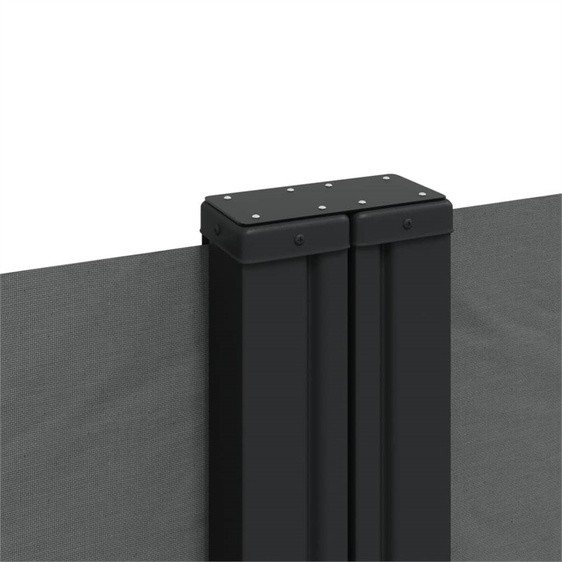 vidaXL Retractable Side Awning with PU Coating in Anthracite