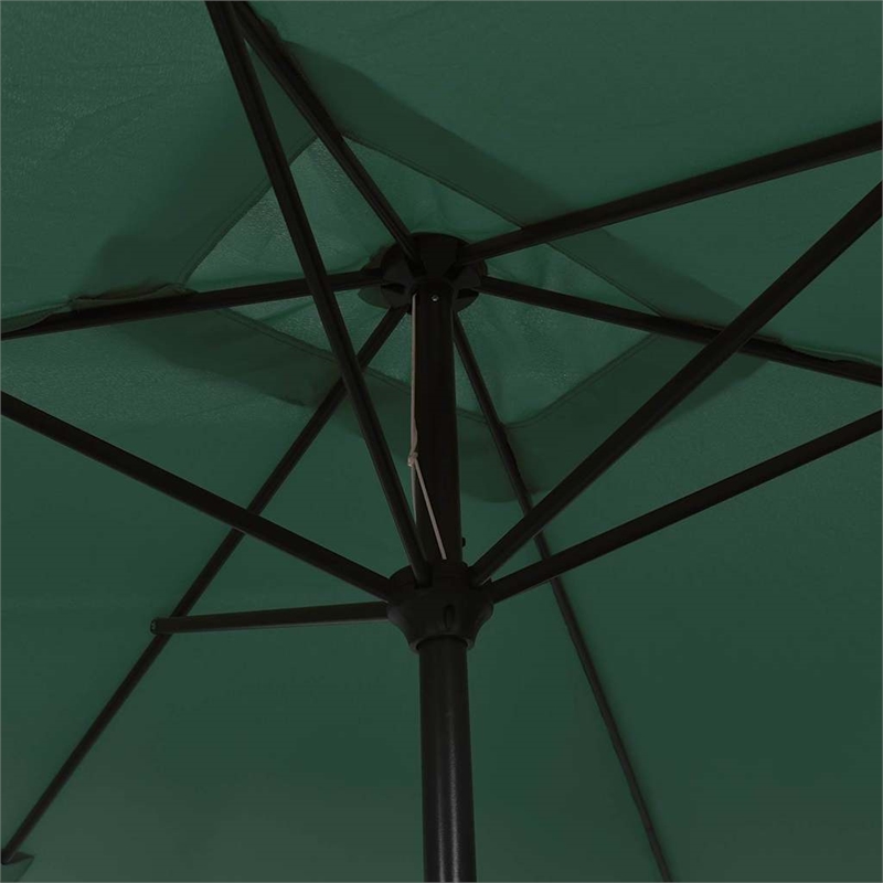 vidaXL 78.7 x 118.1 in Foldable Parasol in Green