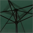 vidaXL 78.7 x 118.1 in Foldable Parasol in Green