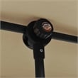 vidaXL  6.6x4.9 ft Garden Parasol in Taupe