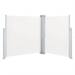 vidaXL Side Awning in Cream