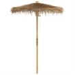vidaXL 59.1 in Diameter Tiki Umbrella in Natural Bamboo