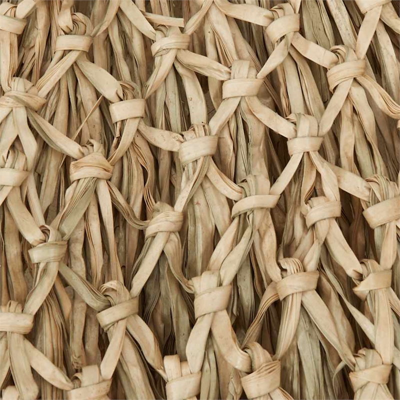 vidaXL 59.1 in Diameter Tiki Umbrella in Natural Bamboo