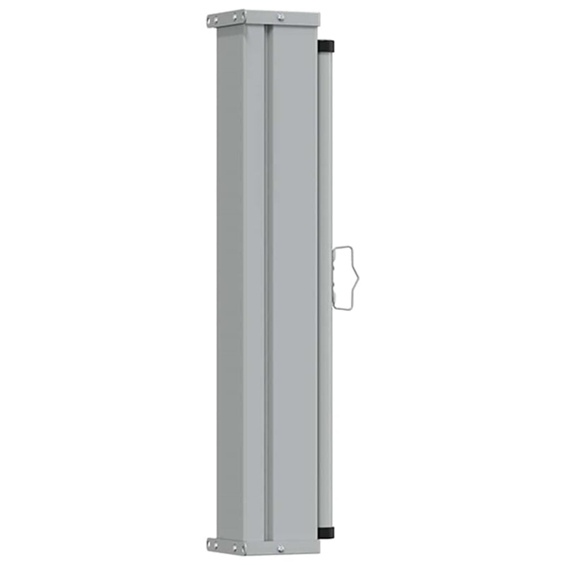 vidaXL Side Awning in Brown and Grey