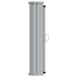 vidaXL Side Awning in Brown and Grey