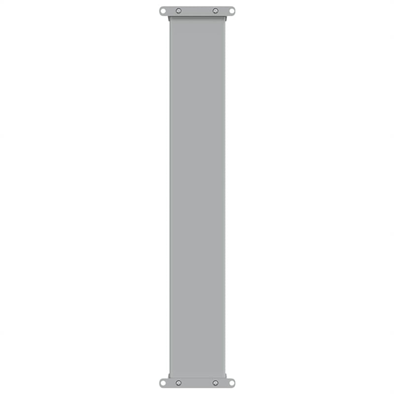 vidaXL Side Awning in Brown and Grey