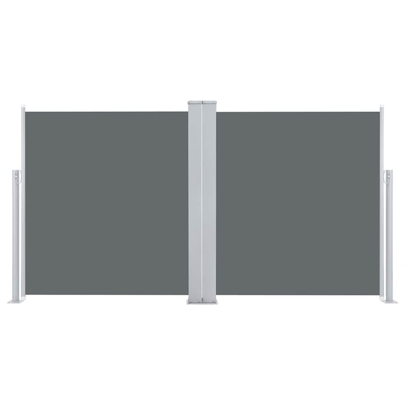 vidaXL Side Awning with PU Coating in Anthracite