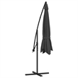 vidaXL Large Cantilever Garden Parasol in Anthracite