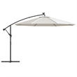 vidaXL Large Tiltable Cantilever Garden Parasol in Sand