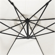 vidaXL Large Tiltable Cantilever Garden Parasol in Sand
