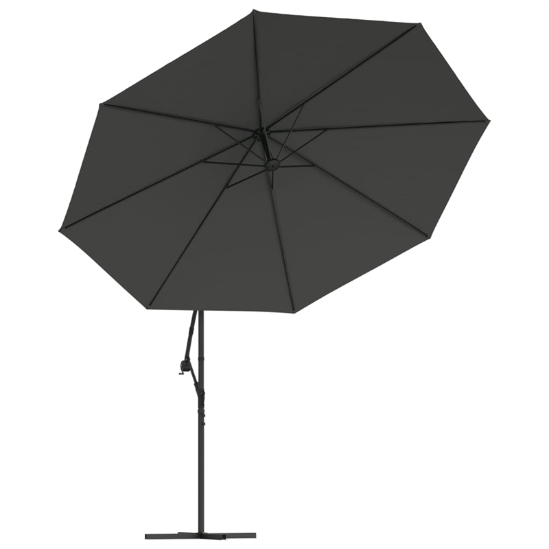 vidaXL Cantilever Garden Parasol in Anthracite