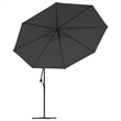 vidaXL Cantilever Garden Parasol in Anthracite