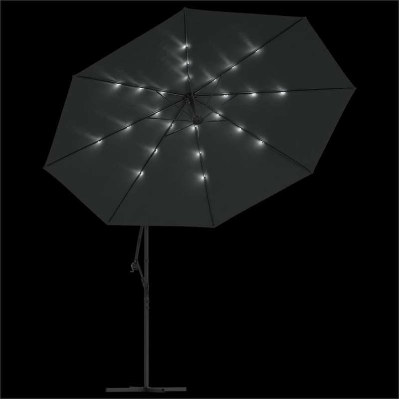 vidaXL Cantilever Garden Parasol in Anthracite