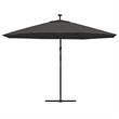 vidaXL Cantilever Garden Parasol in Anthracite