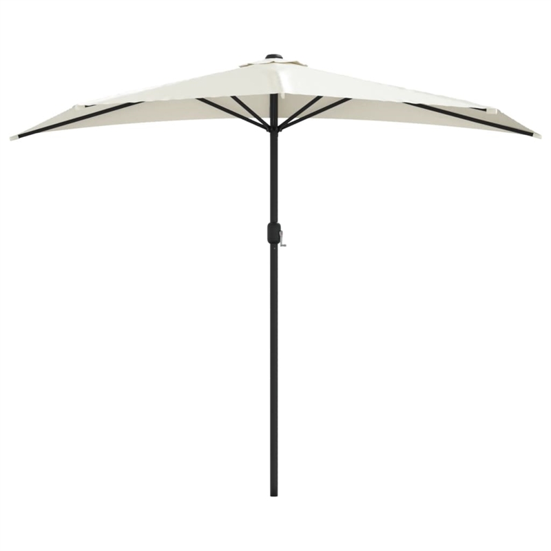 vidaXL Garden Parasol in Sand