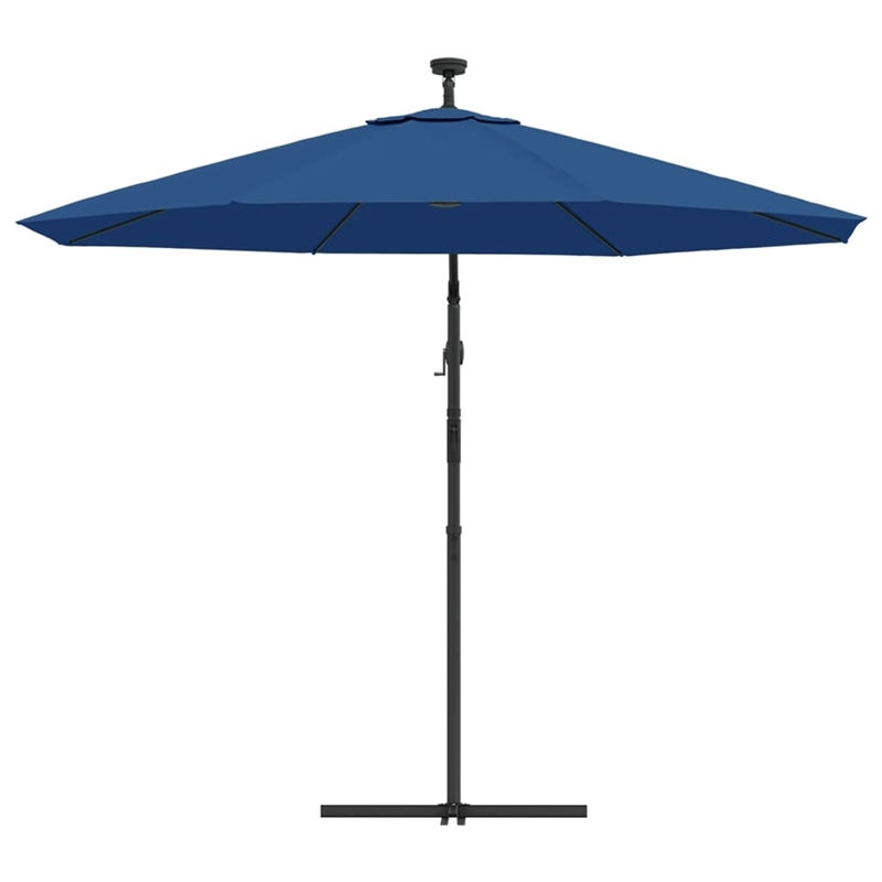 vidaXL Cantilever Patio Umbrella in Azure