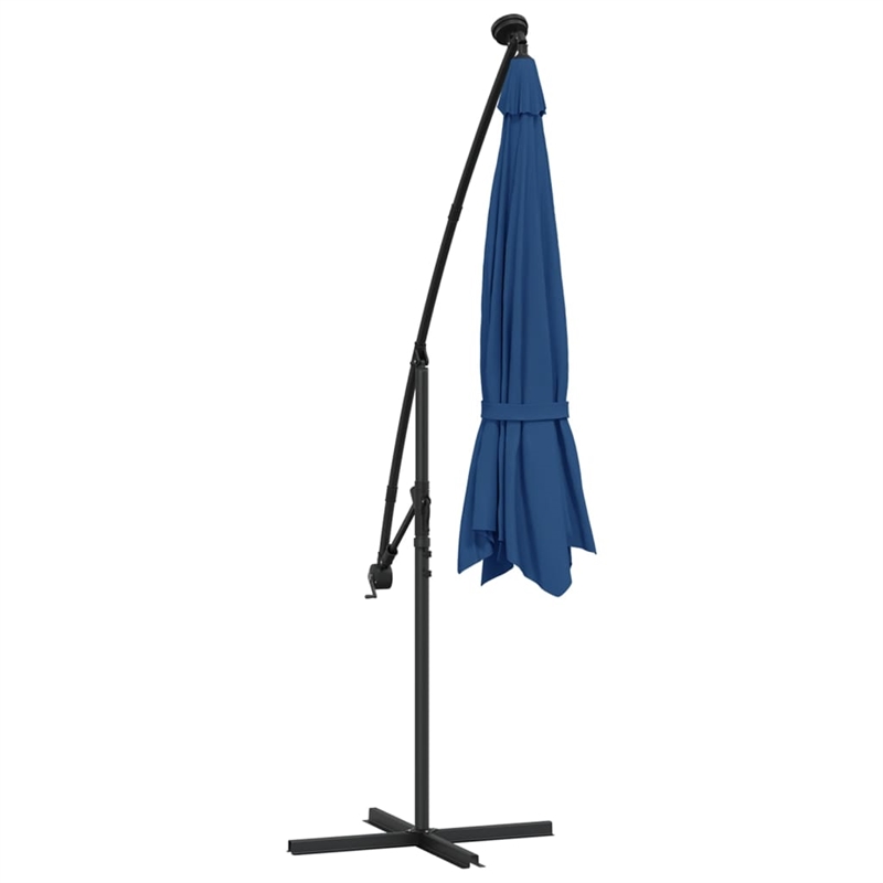 vidaXL Cantilever Patio Umbrella in Azure