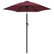 vidaXL Garden Parasol in Burgundy and Dark Grey