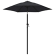 vidaXL Medium Garden Parasol in Black and Dark Grey