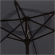 vidaXL Medium Garden Parasol in Black and Dark Grey