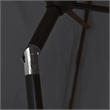vidaXL Medium Garden Parasol in Black and Dark Grey