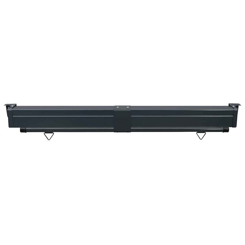 vidaXL Balcony Side Awning in Black
