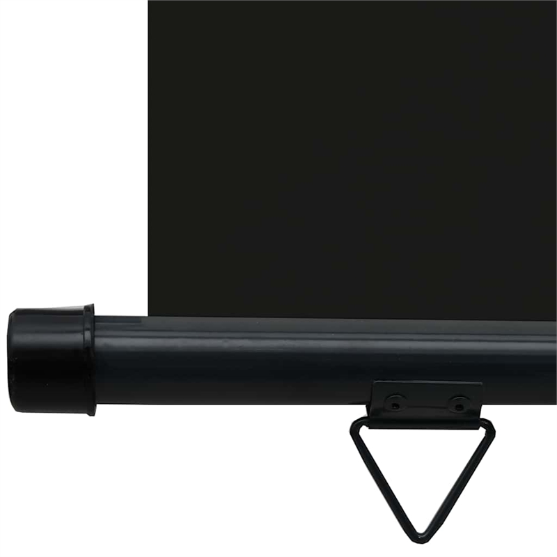 vidaXL Balcony Side Awning in Black
