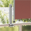vidaXL Side Awning in  Brown and Grey