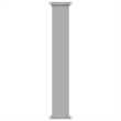 vidaXL Side Awning with PU Coating in Black and Grey