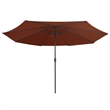 vidaXL Large Garden Parasol in Terracotta
