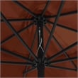 vidaXL Large Garden Parasol in Terracotta