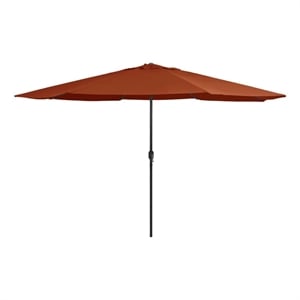 vidaXL Large Garden Parasol in Terracotta