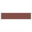 vidaXL Side Awning in Brown and Grey