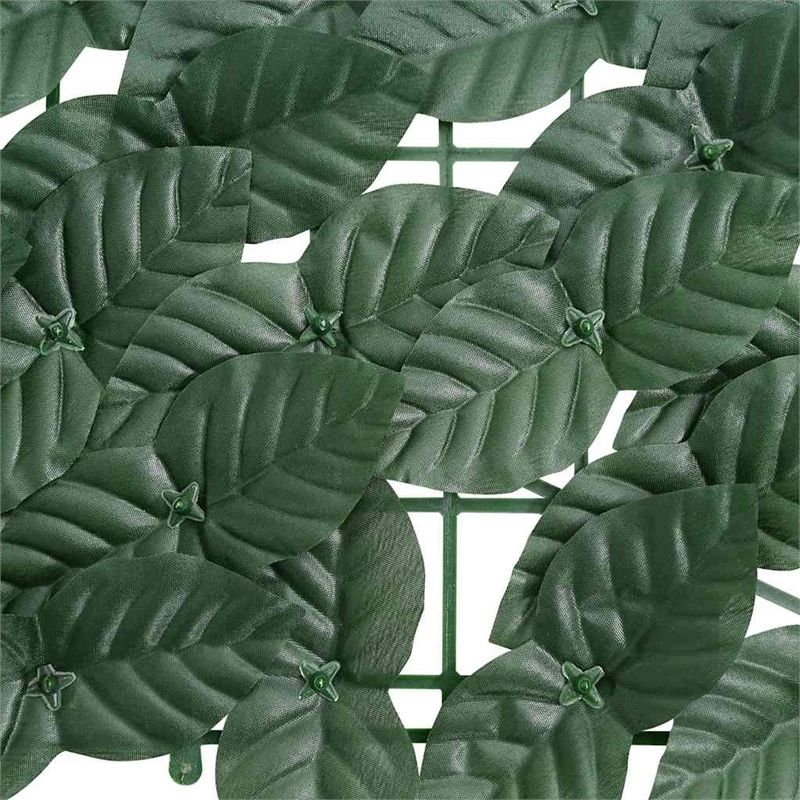 vidaXL 78.7x59.1 in Fabric Screen in Dark Green