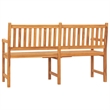 vidaXL 3-Seater Patio Bench with Table 59.1