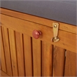 vidaXL Storage Bench with Cushion 58.3