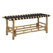 vidaXL Garden Bench 43.31 x 14.96 x 15.75 in Bamboo Natural