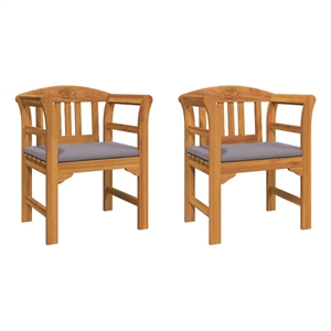 vidaXL Rose Bench Natural 26.97 x 18.11 x 32.48 in Solid Acacia Wood