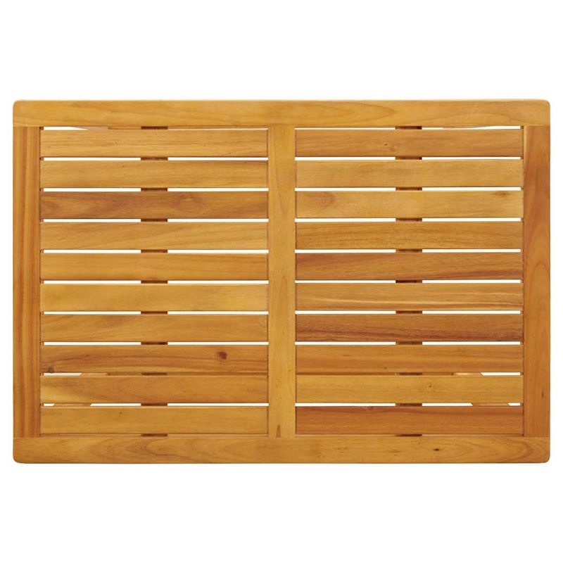 vidaXL 3 Piece Balcony Set with Cushions Solid Wood Acacia