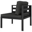vidaXL 8 Piece Patio Lounge Set with Cushions Aluminum Anthracite