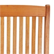 vidaXL Folding Patio Chairs with Footrests 2 pcs Solid Wood Eucalyptus