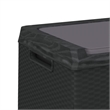 vidaXL Patio Storage Box with Seat Cushion Anthracite 92.5 gal PP
