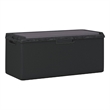vidaXL Patio Storage Box with Seat Cushion Anthracite 92.5 gal PP