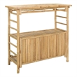 vidaXL Outdoor Bar Table Natural 43.31 x 19.69 x 41.34 in Bamboo