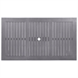 vidaXL Patio Table Gray Wash 55.1