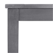 vidaXL Patio Table Gray Wash 55.1