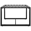 vidaXL 3 Piece Patio Sofa Set with Cushions Aluminum Anthracite
