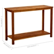 vidaXL Patio Console Table 43.3