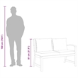 vidaXL Patio Bench 45.1